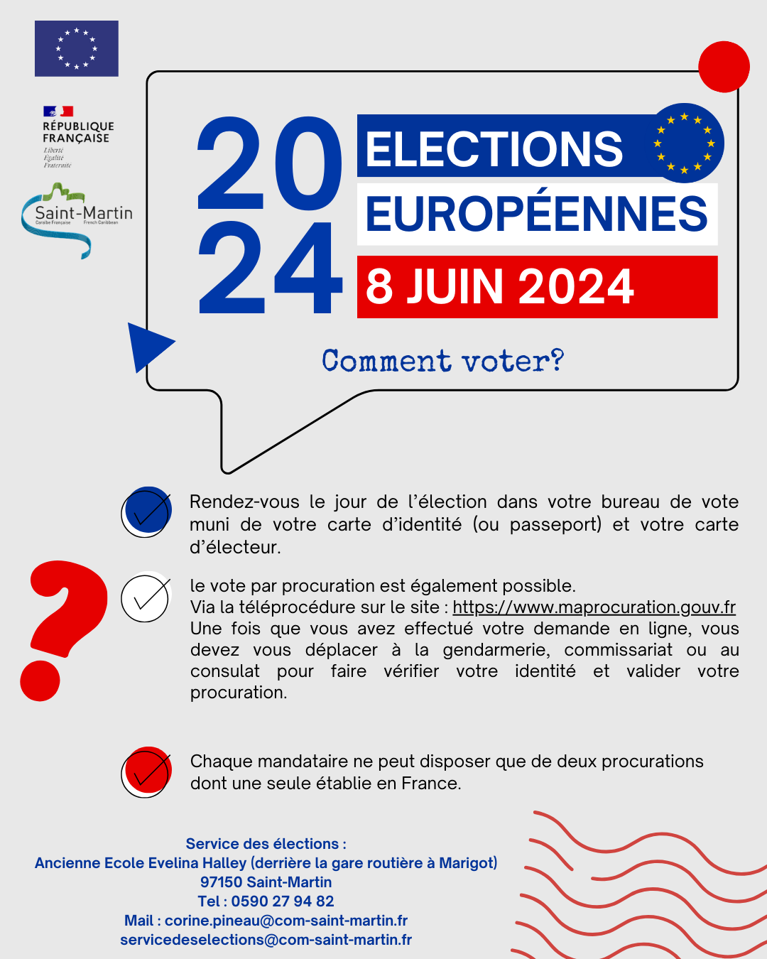 Elections Europennes 2024 - Plan Bureaux de vote